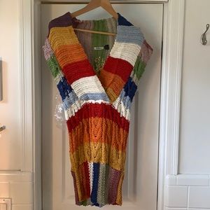 Desigual, hand made woven tunic